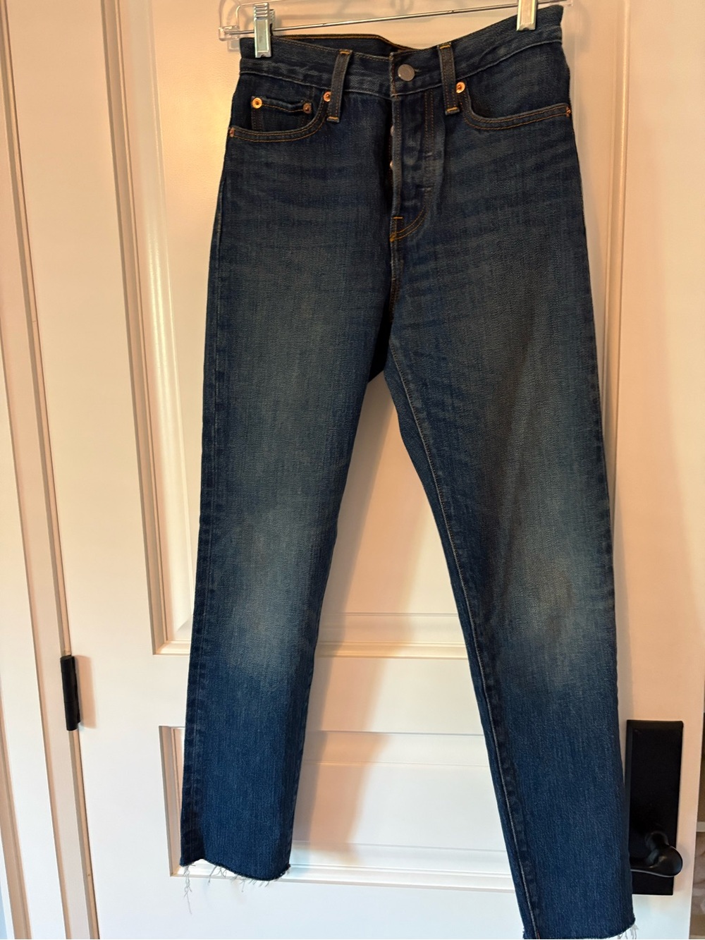 Levi’s women’s Dark Blue Straight Jeans